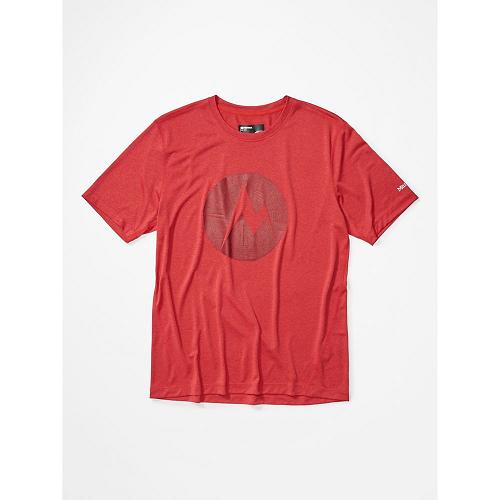 Marmot Clothes Red NZ - Transporter T-Shirts Mens NZ613794